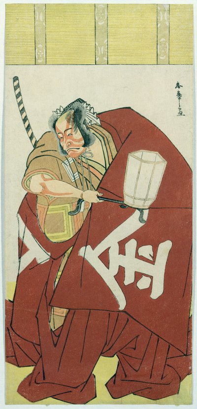 Danjuro in the role of Sakatano Kintoki by Katsukawa Shuncho